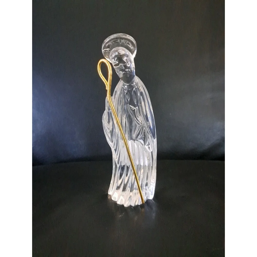 Gorham Crystal Nativity Joseph Germany 7
